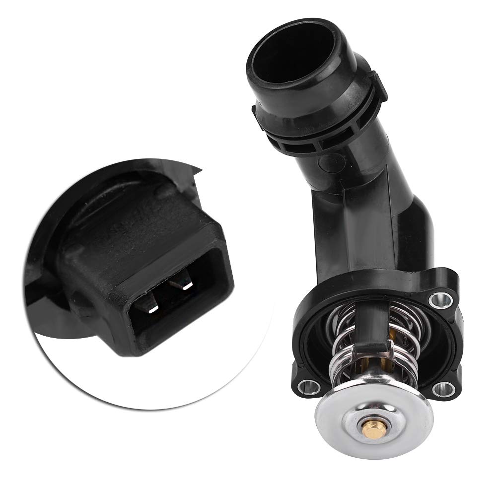 11531437085 Termostato con alloggiamento Nuovo controllo della temperatura del motore aftermarket per E46 316I 316CI 318I 318CI Z3 Plastica Metallo 300 g