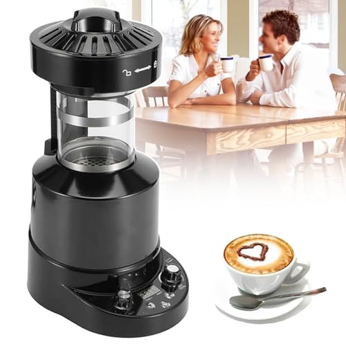 UPIKIT Tostatrice per caffè, Tostatrice per Chicchi di caffè Domestica da 2100 W, con Timer, Regolazione Aria Fredda/Calda, Regalo per Gli Amanti del caffè, Amici