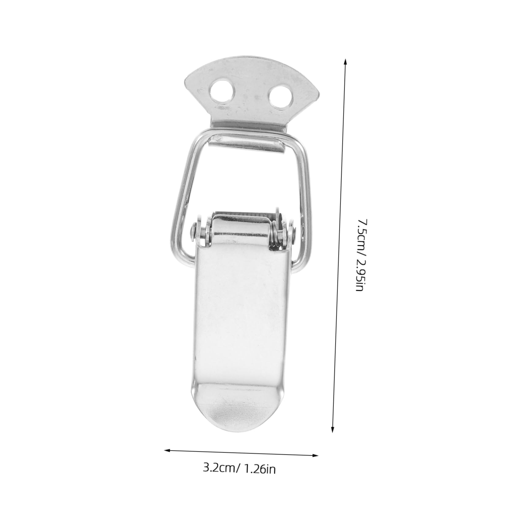 LIFKOME Secure Case Latch Stainless Steel Clamp Latch Duckbill Lock Buckle Spring Release Clasp