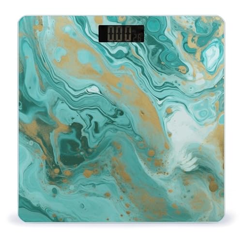 Báscula digital de baño capacidad 400 lb pantalla LED miniatura 1