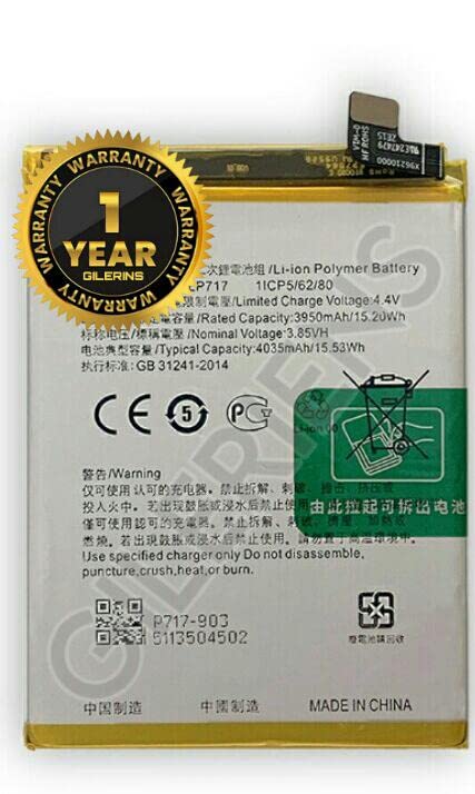 Image of Original BLP717 Battery for Oppo Reno-Z PCDM10 / CPH1979 Battery with 1 Year Warranty ***(BLP717)