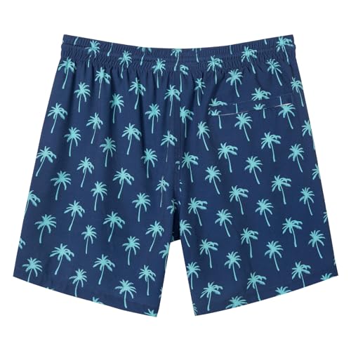 Image of SURF CUZ Mens Swim Trunks with Compression Liner Swim Shorts 7 inch Swimming Trunks Stretch 7 Inch Swim Suits Quick Dry