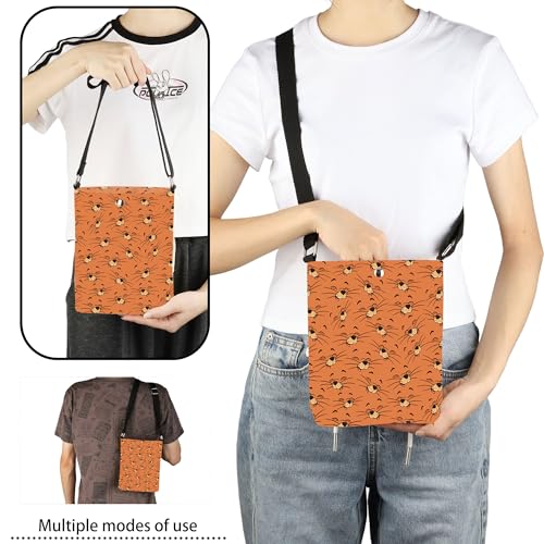 TOBGBE Cats T Crossbody Bag Face Character Bag Cat Movie Inspired Fans Gifts France Travel Purse Bag4