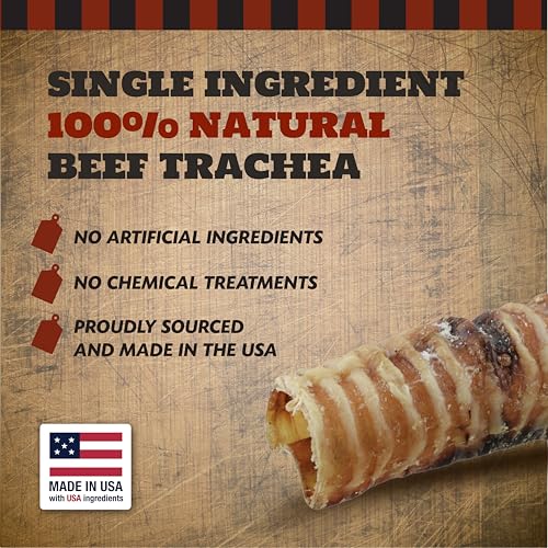 Image of THE COUNTRY BUTCHER Halloween 6 inch Beef Trachea Dog Treat, Coffin Box, 1 Ct