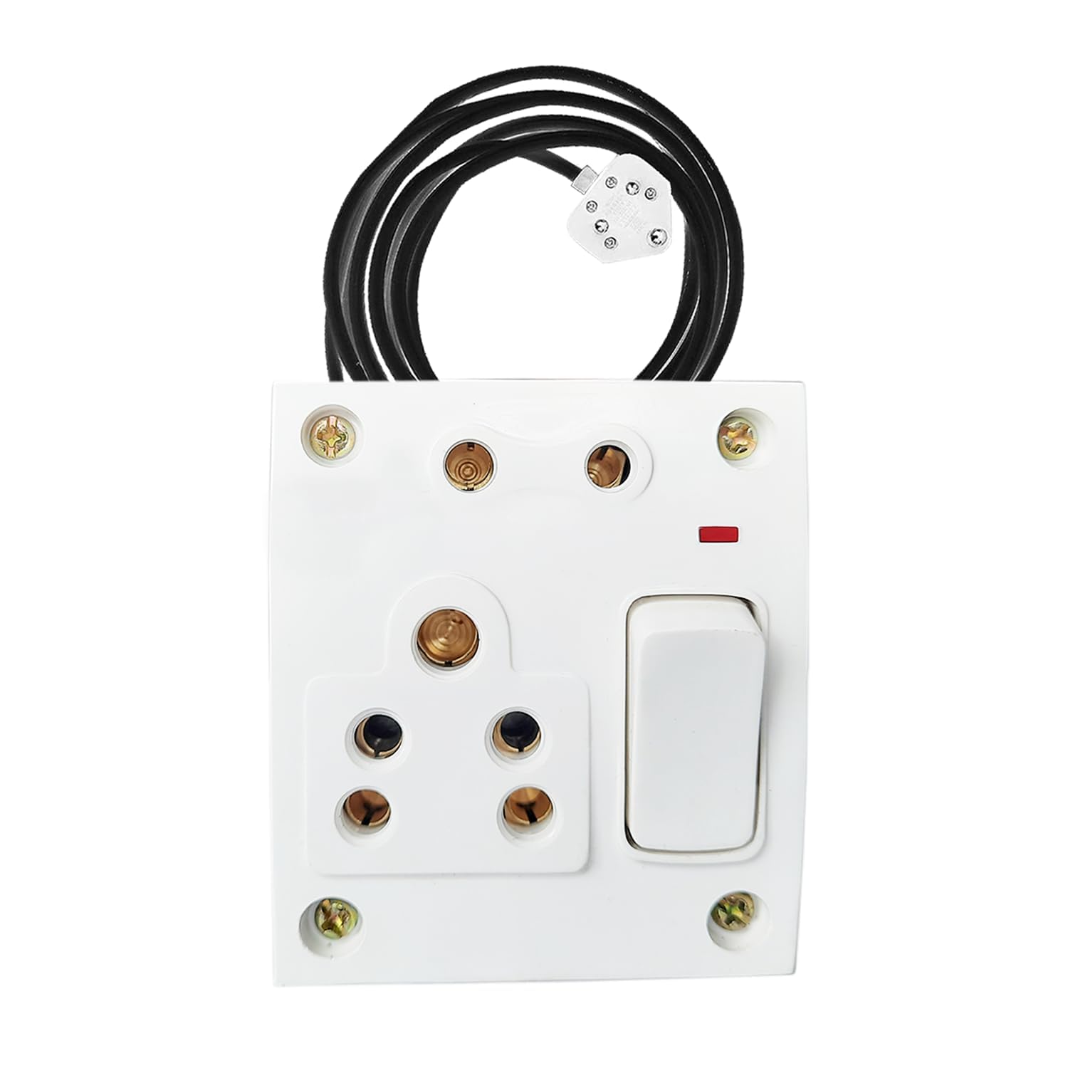 Pack of 1 6AMP Combined Box With 2 Meter Wire 3 Pin Top (ESP105) (B0CV48JQDK) Amazon Price History, Amazon Price Tracker