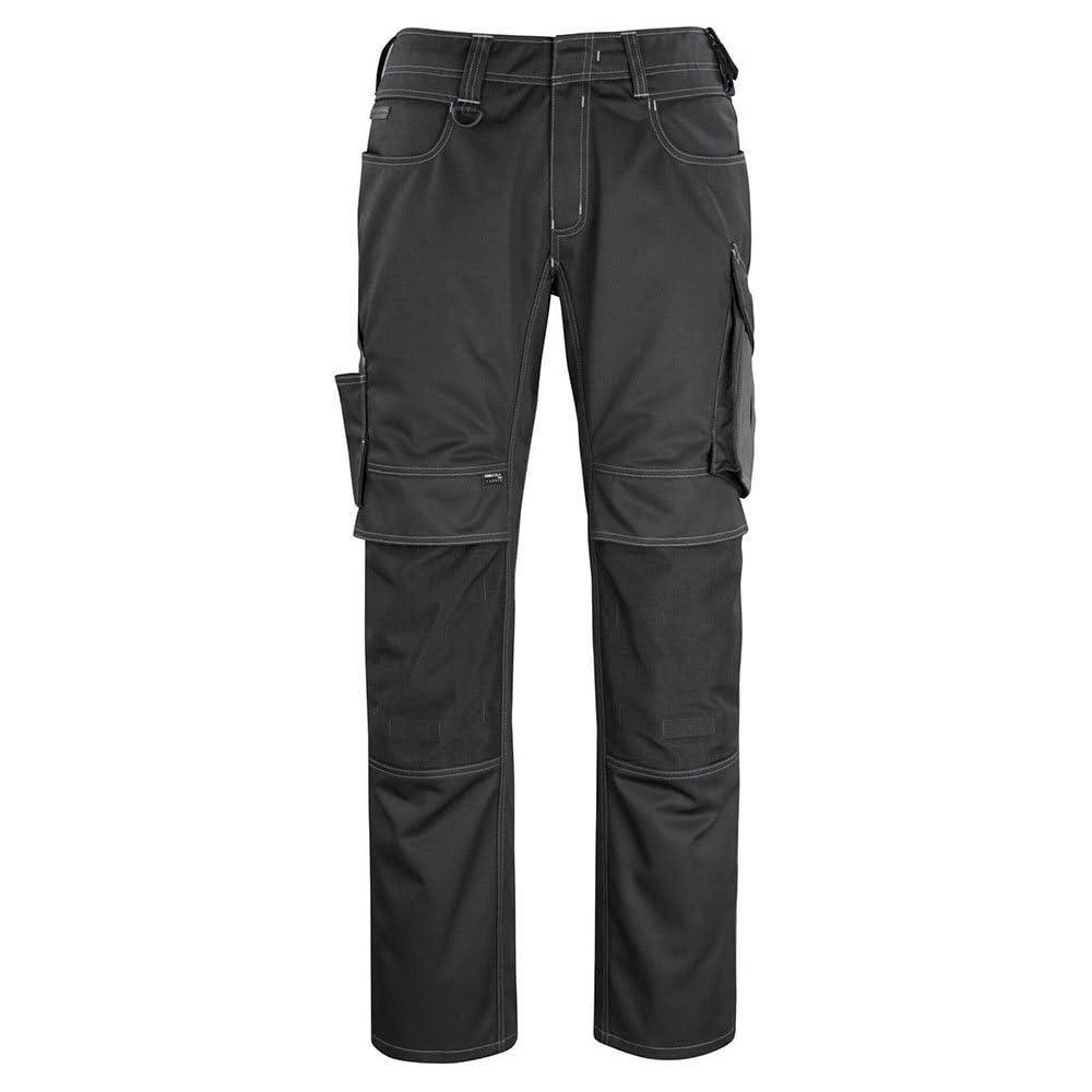 Mascot Unique Erlangen TrousersBlack/dark Anthracite   (31.5) (Leg LengthRegular) from B&Q