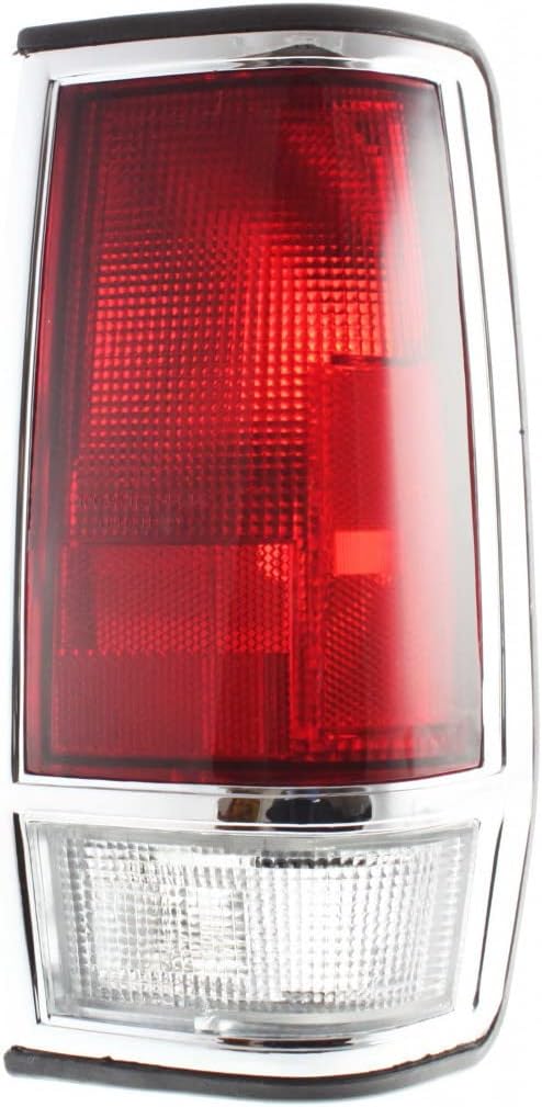 For Nissan Pickup Tail Light 1985 1986 Passenger Side | w/Bright Trim | NI2809101 | 26554-80W002WD