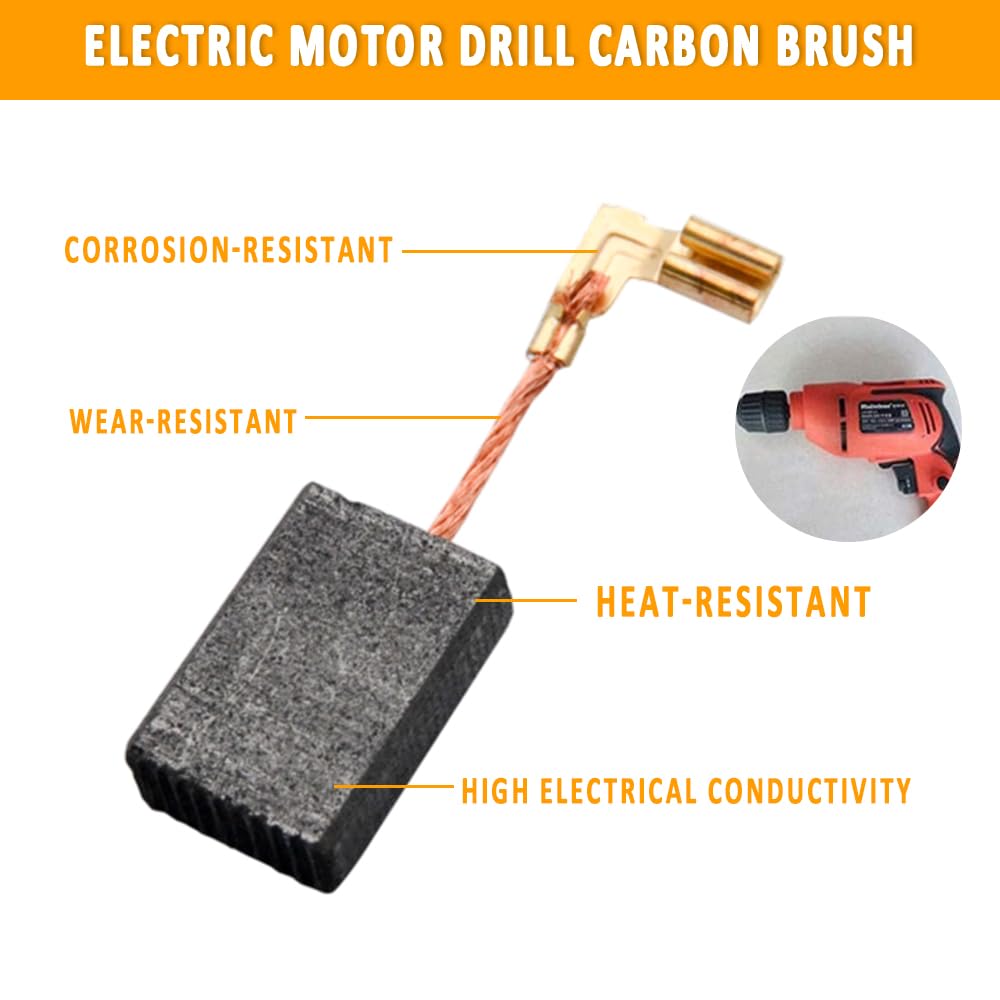 Balais Charbon Outils électriques Lot De 10 - 20x7x6mm