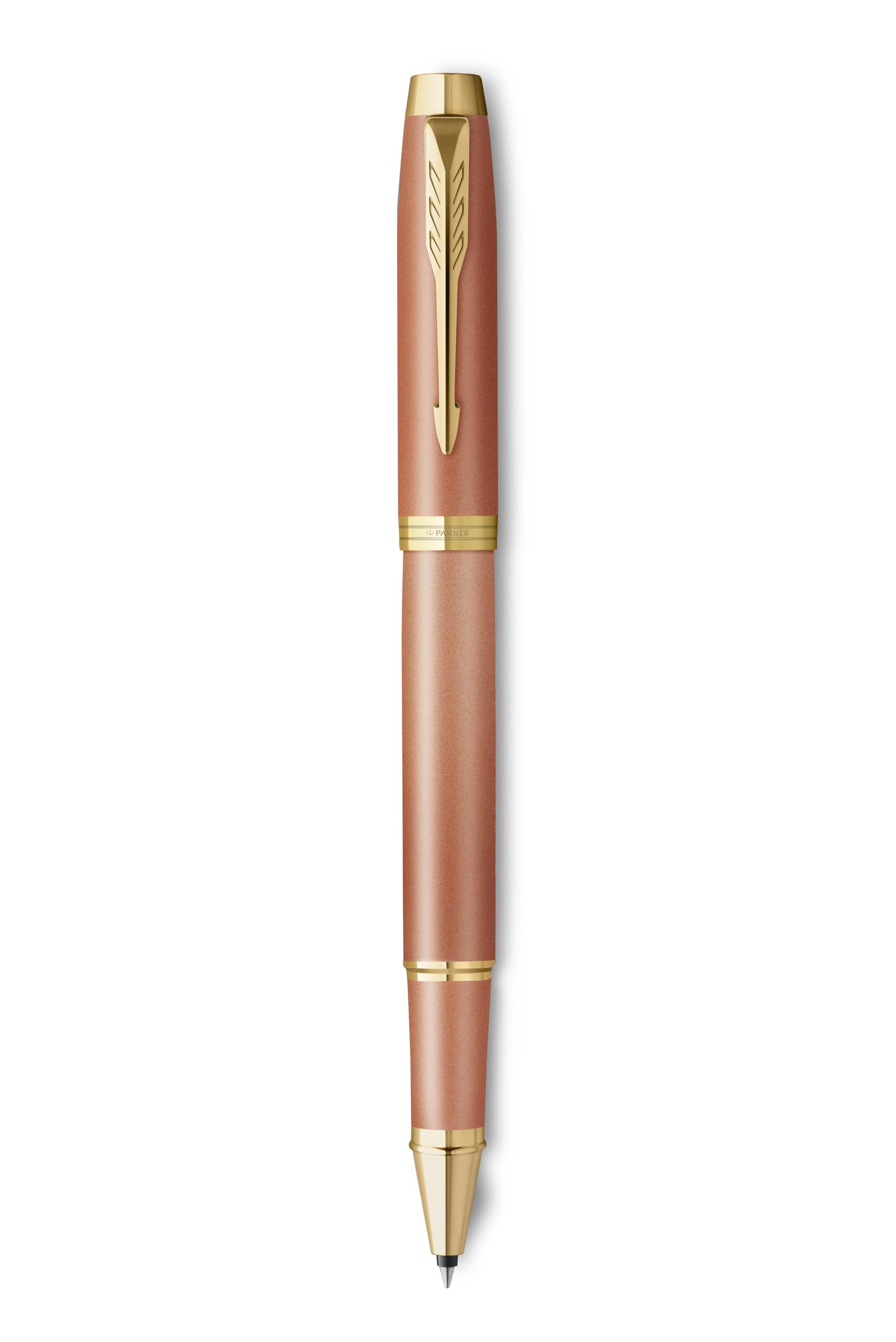 PARKER IM Rituals Orange CT Bolígrafo y bolígrafo de punta redonda con grabado, bolígrafo premium, caja de regalo, regalo personalizado, cumpleaños (naranja CT)