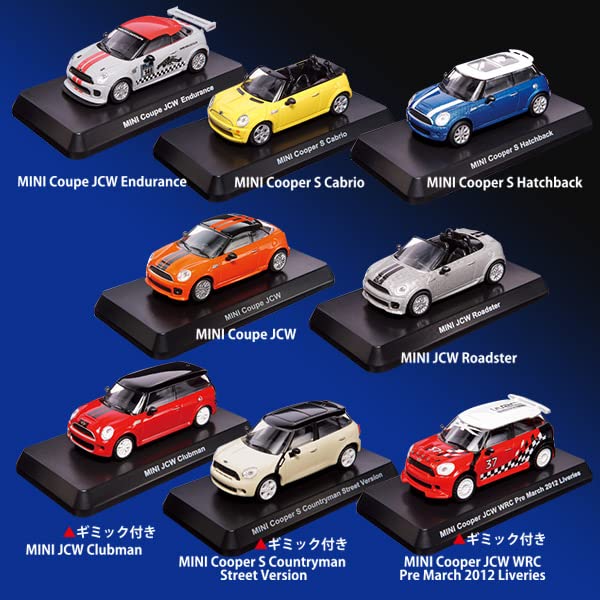 Amazon.co.jp: 京商 1/60 ミニクーパー ミニカーコレクション JCW 