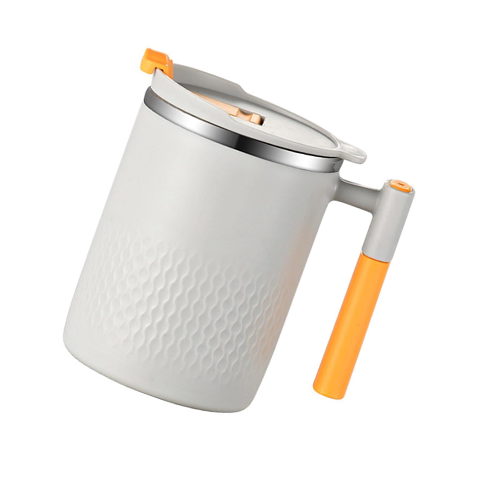 Kalttoy Coffee Cup with Lid Stainless Steel Drinkware for Hot Beverages Multipurpose Household Drinking Cup Hot Drink Container