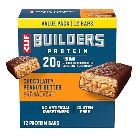 CLIF BUILDERS Chocolate Peanut Butter Bars