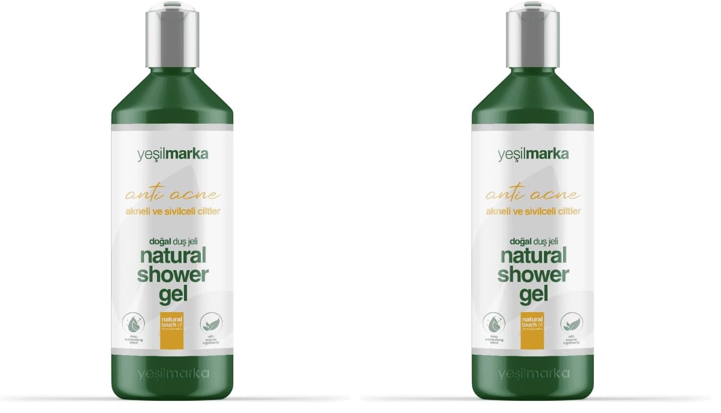 Yeşilmarka "Anti Acne" Natural Shower Gel Duş Jeli (2 paketi)