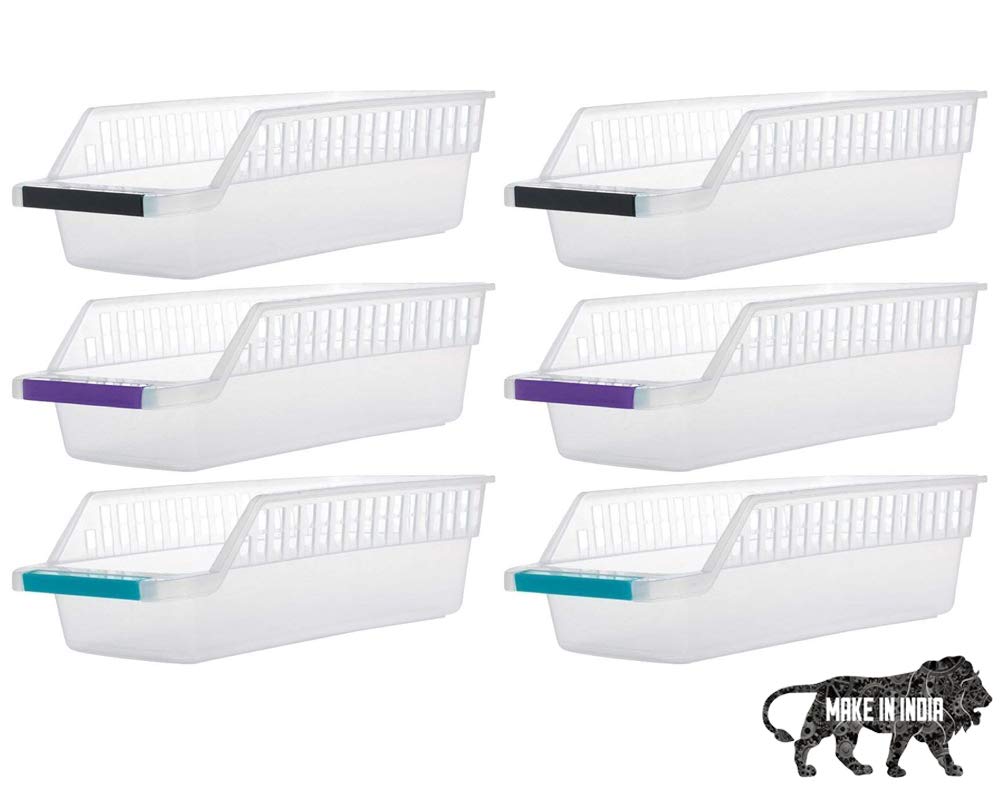 Primelife Multipurpose 6 Pcs Fridge Space Saver Food Storage Container