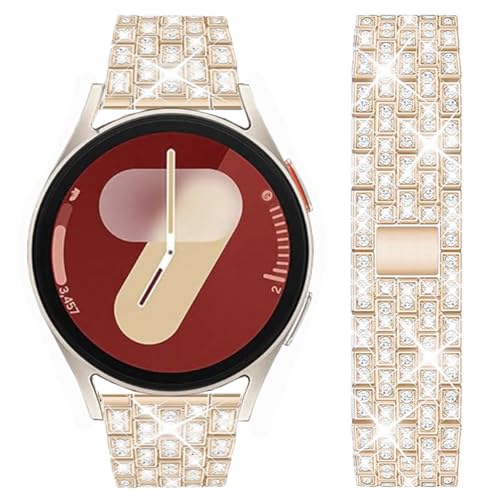 Bracelet Galaxy Watch 7 chic en métal strass pour sublimer vos soirées et tenues de bureau