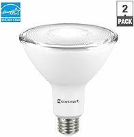 Vista 3 de EcoSmart Bombilla LED de inundación regulable PAR38 equivalente a 120 W (paquete de 2)
