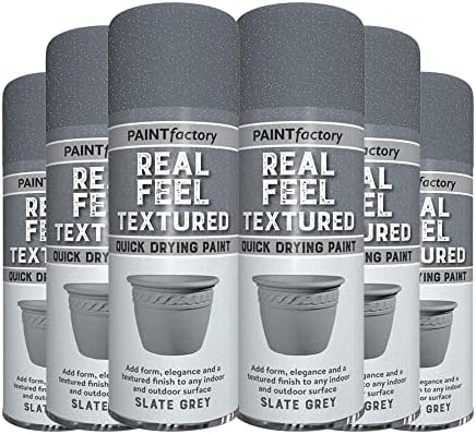 Classic Signature - 2 x Textured Brown 400ml / Pair of Disposable Gloves Hard Wearing Smooth Aerosol for Metal Wood Plastic