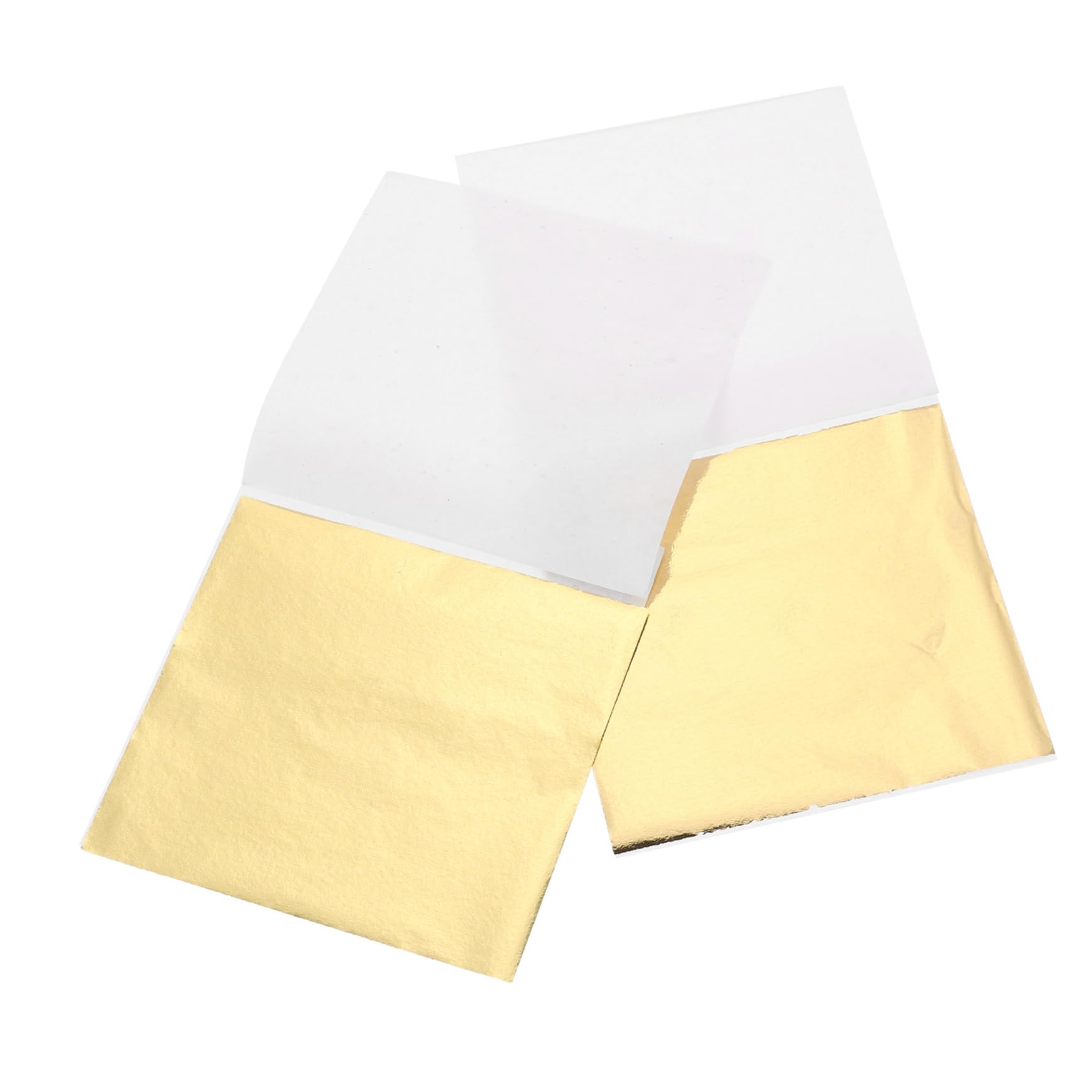 OSALADI 4 Sätze Imitation Goldfolie DIY Bastelbedarf Glänzende Goldfolien Für Kreative Handarbeiten Dekoration Und Kunstprojekte Für Weihnachten Und Besondere Anlässe 200 Blätter * 4