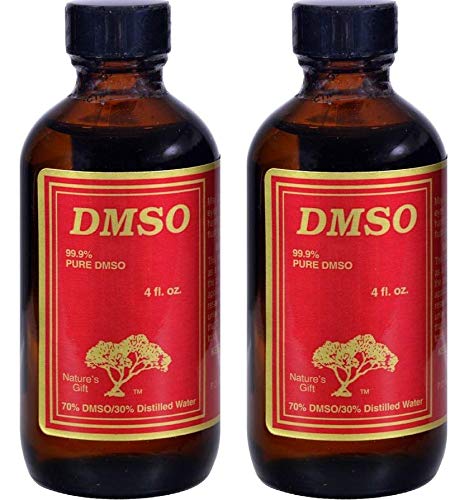 DMSO 99.9% Pure Liquid (Pack of 2), 4 Oz Each