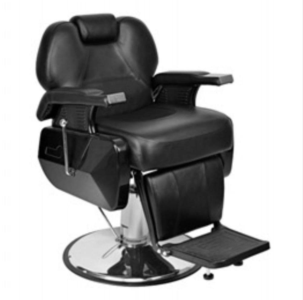 ORGANIC-COSMETIC Salon Style Barber Chair, Salon Chair for Hair Stylist, Heavy Duty Tattoo Chair Beauty Salon Equipment (Black)