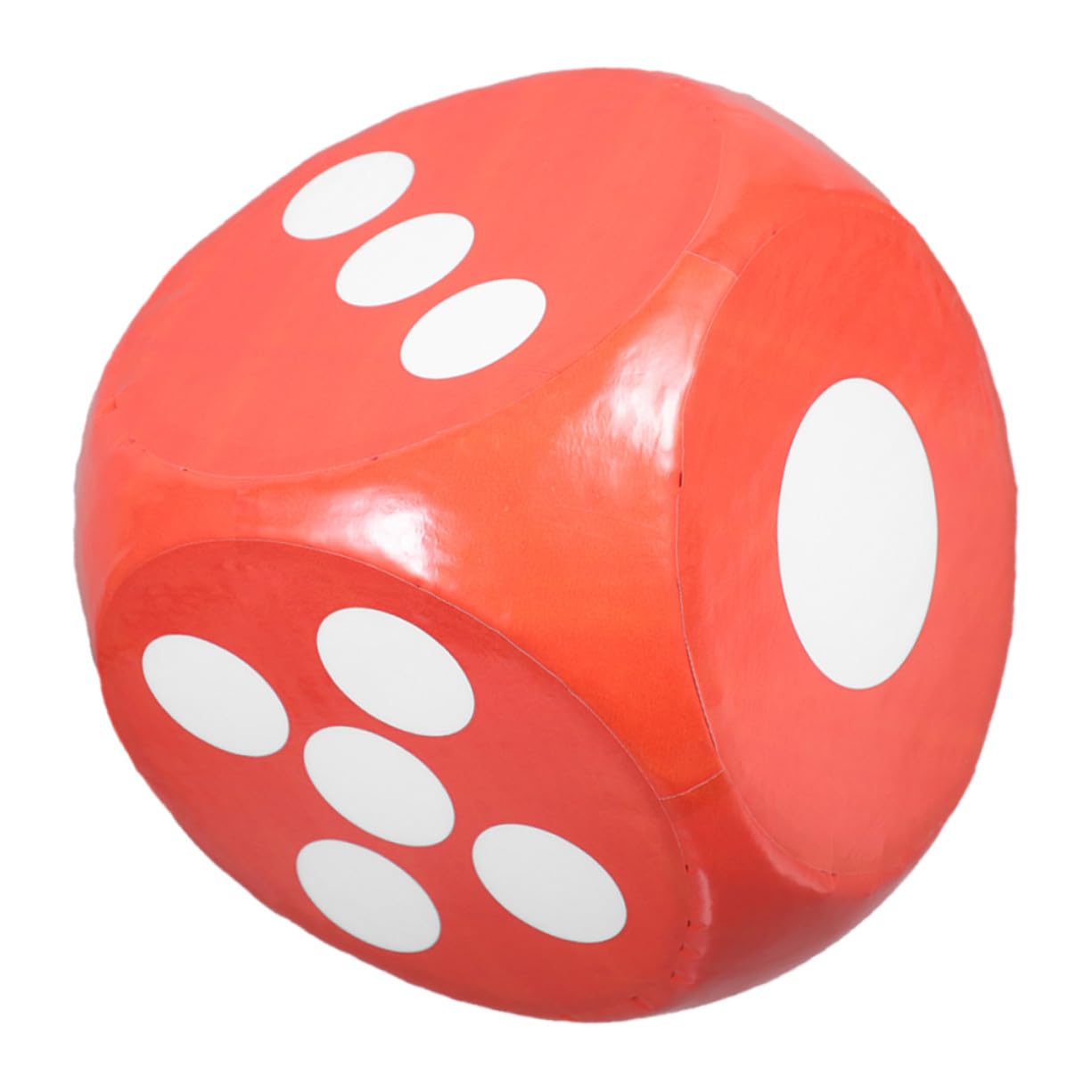 ORFOFE Dados de Espuma Jumbo Rojo para Mesa y Actividades Educativas Dados Gigantes Resistentes y para Adultos Fiestas y Aula