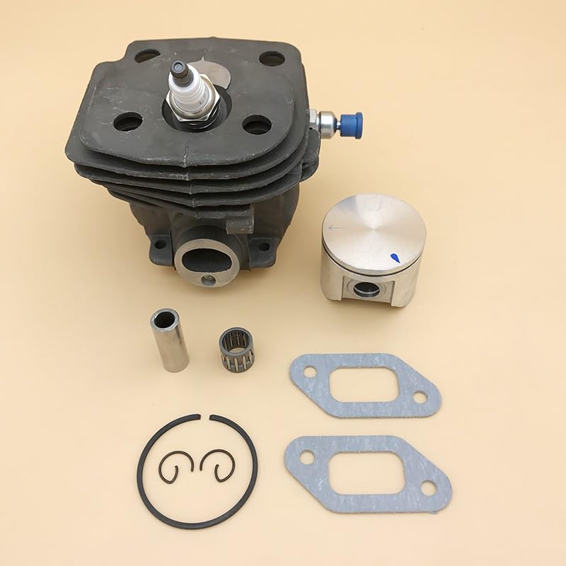 Części ogrodowe Zestaw tłoka głowicy cylindrów 47mm do HUSQVARNA 359 357 XP 357XP części silnika piły łańcuchowej 537 15 73-02 Części ogrodowe