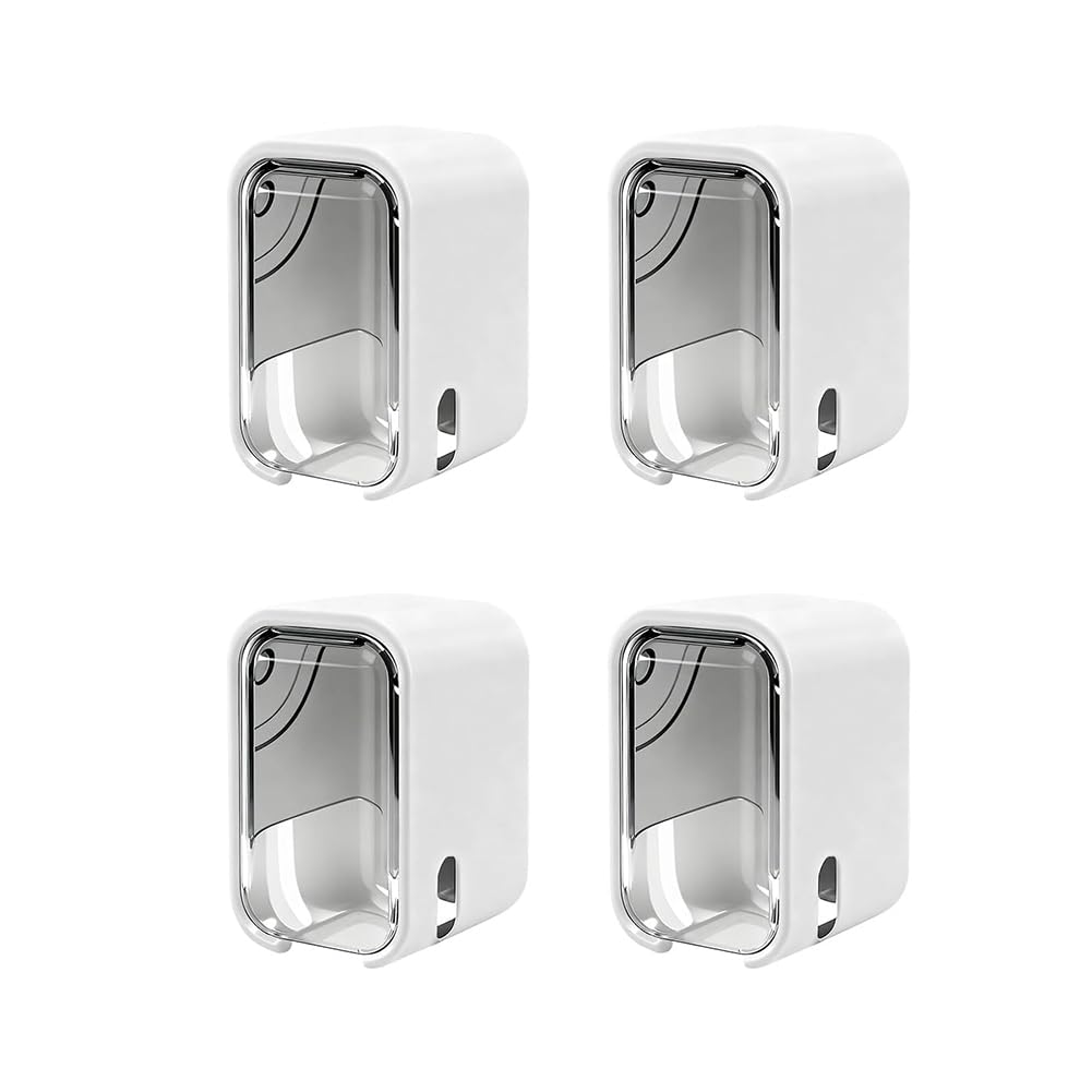 Hndhbfgrt Toothbrush Storage Organizer Toothbrush Holder Wall Mounted for Shower, Bathroom