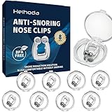 8 Pcs Anti Snoring Devices, Magnetic Anti Snoring Nose Clip - Improve Sleep Quality