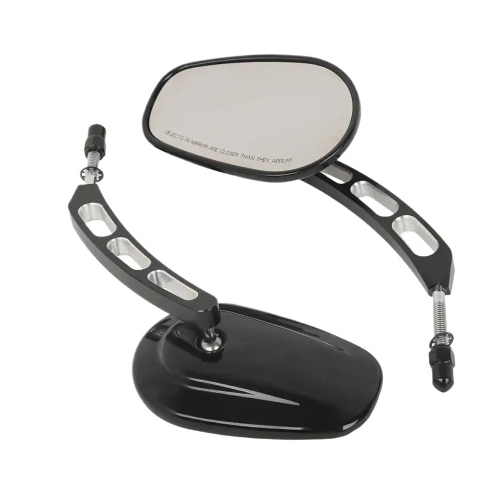 Motorcycle Mirrors Rétroviseur Latéral 8 Mm Moto pour Ha&rley Road King Touring XL 883 Sportster Dyna FXDF FLSTF Softail Springer V-Rod