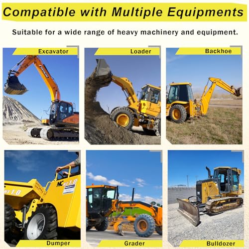 Image of Multi Type Heavy Equipment Key Set, 26 Excavator Dozer Skid Steer Loader Forklift Roller Keys Fit CAT Caterpillar Bobcat JD Case JLG JCB Volvo Hyster Ford Holland Yanmar Kubota Komatsu Toyota Hitachi