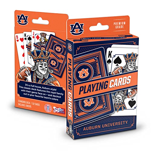 Image of YouTheFan NCAA Officially-Licensed Playing Cards - Original Artwork on All face Cards and Jokers - Team's Official Colors - Quality Linen Texture - Designed in The USA