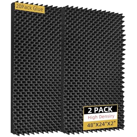 TEMGCUAM Egg Crate Foam Panels Cover