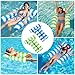 2 Pack Inflatable Pool Floats 4-in-1 Pool Hammock with Bottom Mesh 3 Tubes Inflatable Hammock for Adults,Portable Floating Chair Bed for Travel, Swimming Pool Hot Tub
