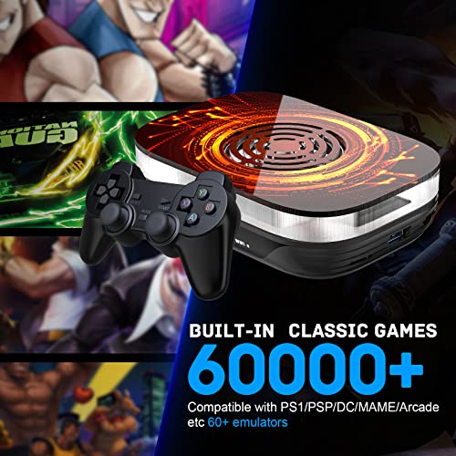 Kinhank Super Console X4 Plus Retro Game Consoles Builtin 60000+ Games