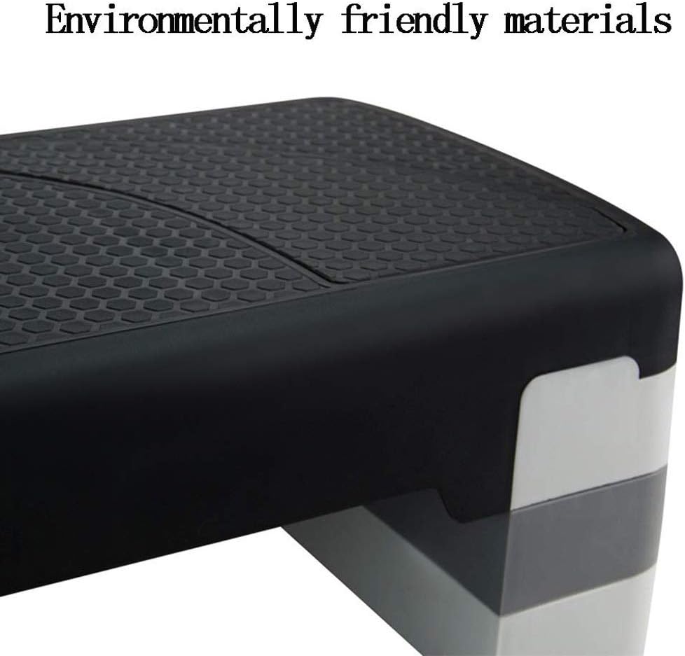 Balance from Adjustable Aerobic Stepper Trainers, Including 3 Removable Lifter Steppers (Color : C) (D)