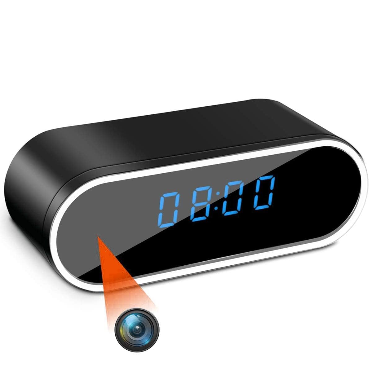 MAYUMI Hidden Spy Camera Table Clock, HD 1080P WiFi Camera Alarm Clock with Night Vision Motion Detective, Monitor Audio Video Recorder for Home Office (B0CW2PSKQ3) Amazon Price History, Amazon Price Tracker