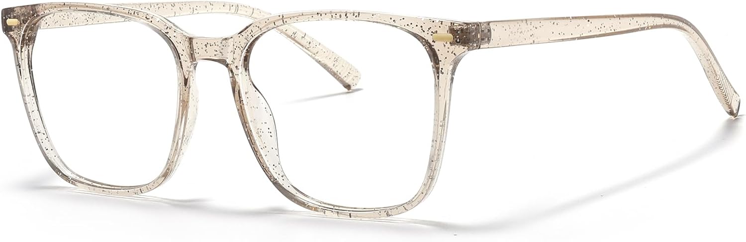 Oversized Square Blue Light Blocking Glasses for Women Men, Anti-Fatigue Computer Monitor Glasses Reduce Eye Strain image 4