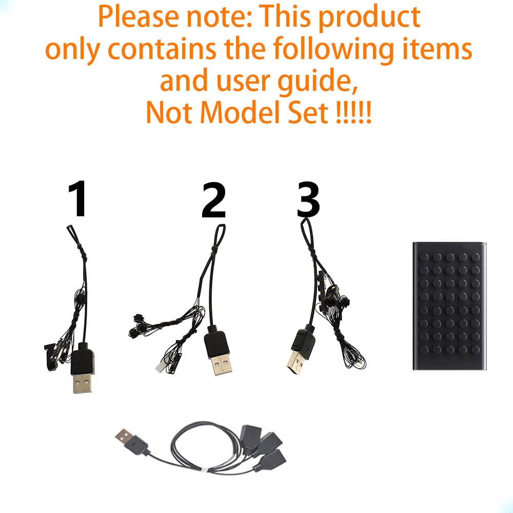 GEAMENT LED Light Kit Compatible with LEGO Viking Village - Lighting set for Ideas 21343 (Model Set Not Included) - Image 3