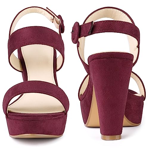 Perphy Platform Slingback Block Heeled Sandals for Women2