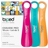 biped Set de 3 chausse-pieds en plastique - 18 cm chausse-pied - fabrication allemande z1570(dragonfruit)