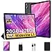 BIEGEDY Tablet 10 Pulgadas Android, 20GB RAM + 128GB ROM (TF 1TB), Octa-Core, Widevine L1,GMS/Dual Band WiFi 6/5 MP + 8 MP / 1280 * 800 Pixels/Bluetooth 5.0, Tablet con Funda Negro