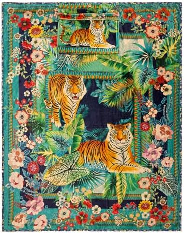 Johnny Was Le Jardin Travel Blanket H12924-5 Johnny Was Galliani - Main Image