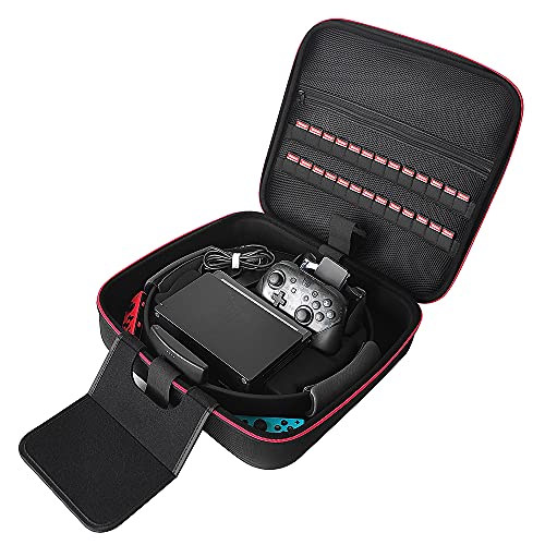 Ravol Tragetasche für Nintendo Switch, Tragbare...