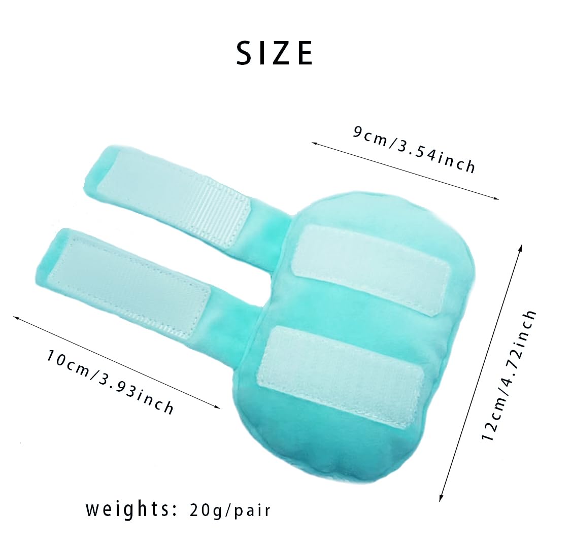 Cuscino morbido per mastectomia per recupero post-chirurgico, cancro al seno, chemioterapia, indossare il petto, reggiseno, regalo per uomo e donna (blu)