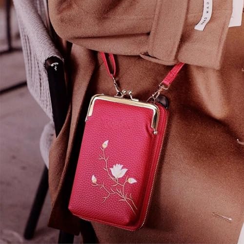 women sling cross-body wallet with phone holder,fashionable embroidered mobile phone crossbody bag,crossbody wallet for women4