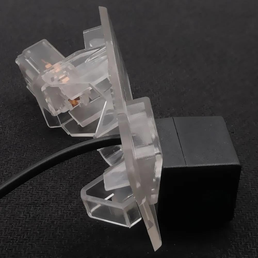 Wodoodporna kamera cofania kompatybilna z Dacia For Duster 2009-2016 2017 2018 2019 4 LED rybie oko dynamiczna trajektoria HD samochodowa kamera cofania cofania (dynamiczna trajektoria) (stała linia