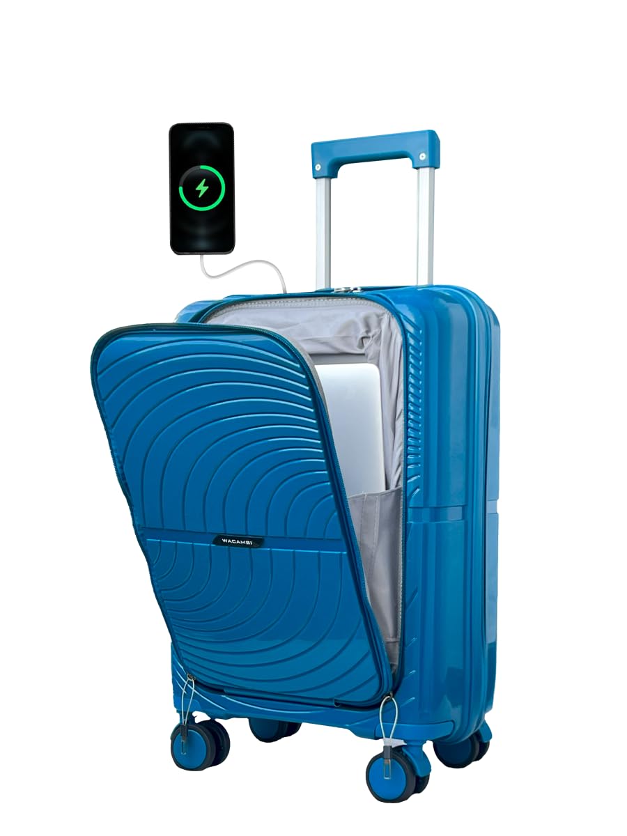 Unbreakable Polypropylene Hard Cabin Trolley Bag 20inch 55cms Small Size for Flight Travel Luggage Bag Trolley Suitable for Men, Women, Boys and Girls-image-11