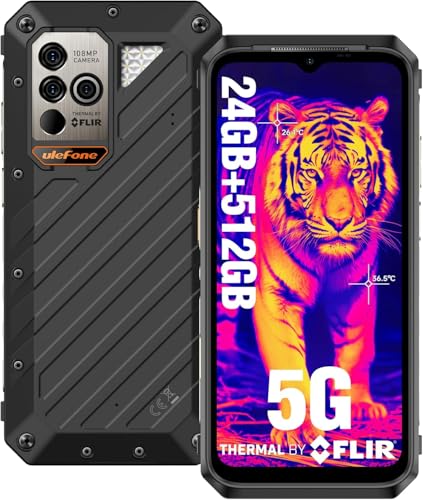 SONGMIKY Armor 18 Ultra 5g, 24 GB de Ram + 512 GB de ROM, cámara Android 13 108 MP, 9600 mah, 66w, 6,58 Pulgadas FHD + 120hz, NFC, tamaño 7050