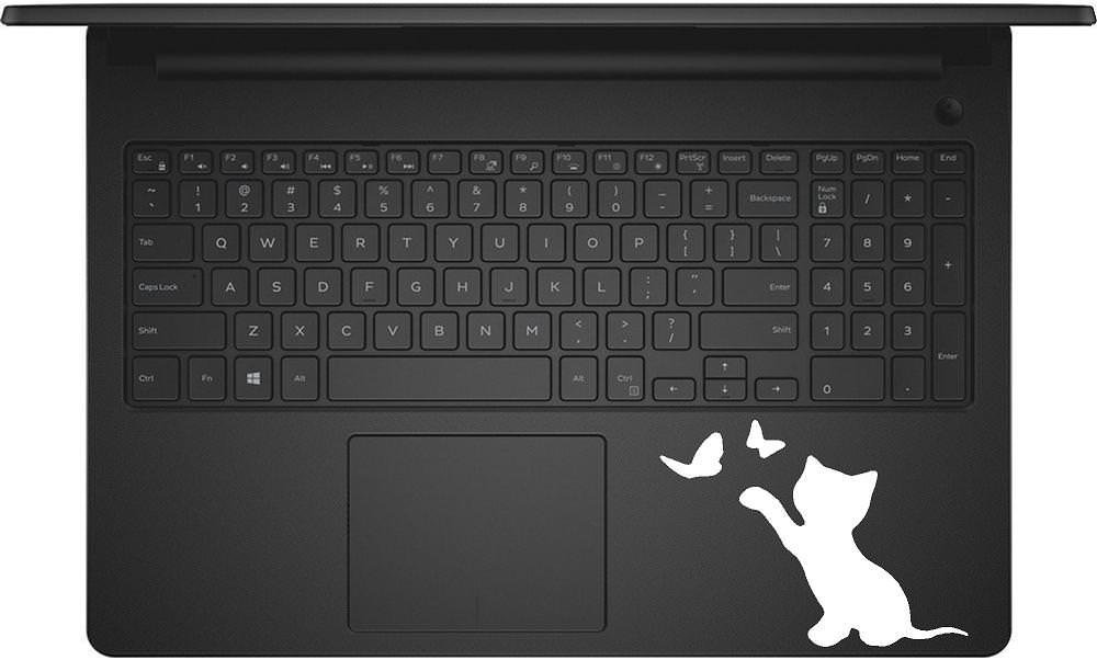 Fusion Vinyl Cat Logo Laptop Sticker, White (B075D6Y3VF) Amazon Price History, Amazon Price Tracker