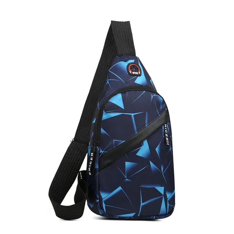 Travel Waterproof Nylon Phone Pouch Male Solid Color Crossbody Chest Bag Men | Shoulder Bag | Chest Bags | Casual | Outdoor | Passport | Mobile Daypack (Grey)-image-14